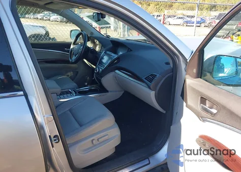 2014 Acura Mdx Technology Pkg W/Entertainment Pkg из США, поврежденный, VIN 5FRYD4H64EB036112